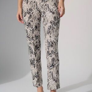 Joseph Ribkoff Snake Print Straight Leg Pants size 14